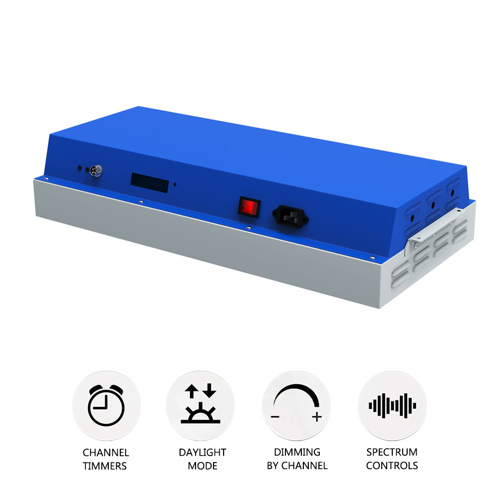 ECO Farm Hydroponic Wifi Control 1000W/1200W Slim LED Grow Light-growpackage.com