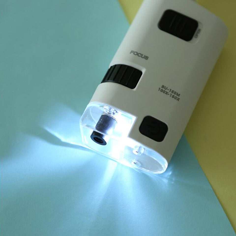 Pocket LED Hand-Held Microscopes, Handheld Magnification