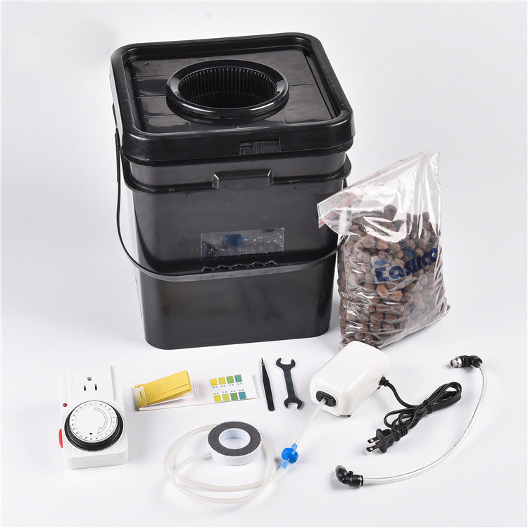 ECO Farm 15 liter Single Square Pot DWC hydroponics Cloner Bucket-growpackage.com