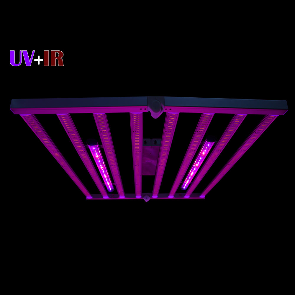 ECO Farm ECOX 650W 8 Bars Foldable Grow Light with UV&IR-growpackage.com