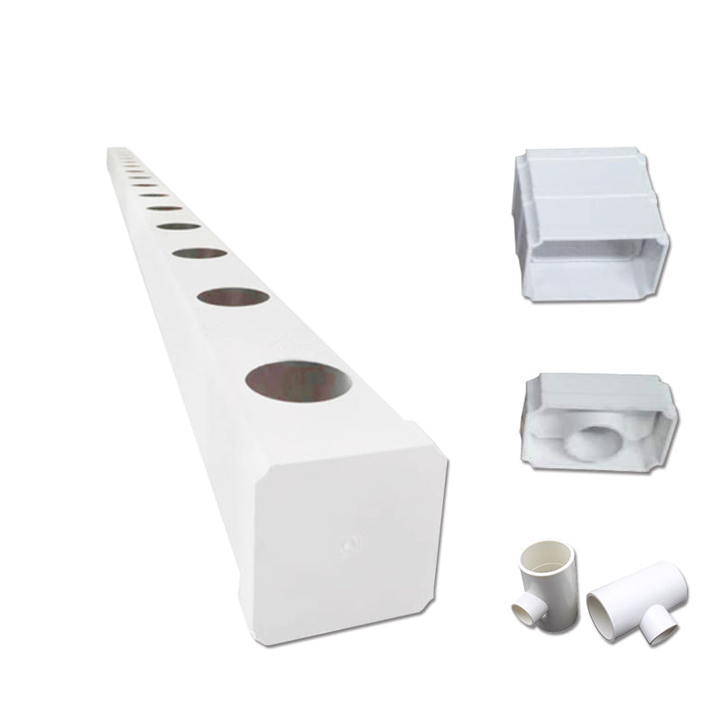 ECO Farm Indoor hydroponics growing system NFT channel-growpackage.com