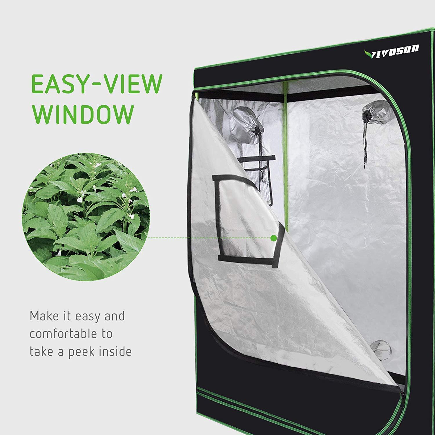 VIVOSUN 48X24X60 300W LED Grow Tent Kits