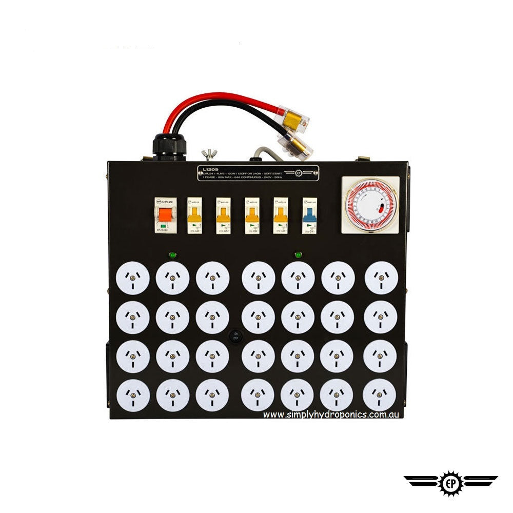 HORTITEK Light Management Unit - 24 Outlet | Timer & Soft Start