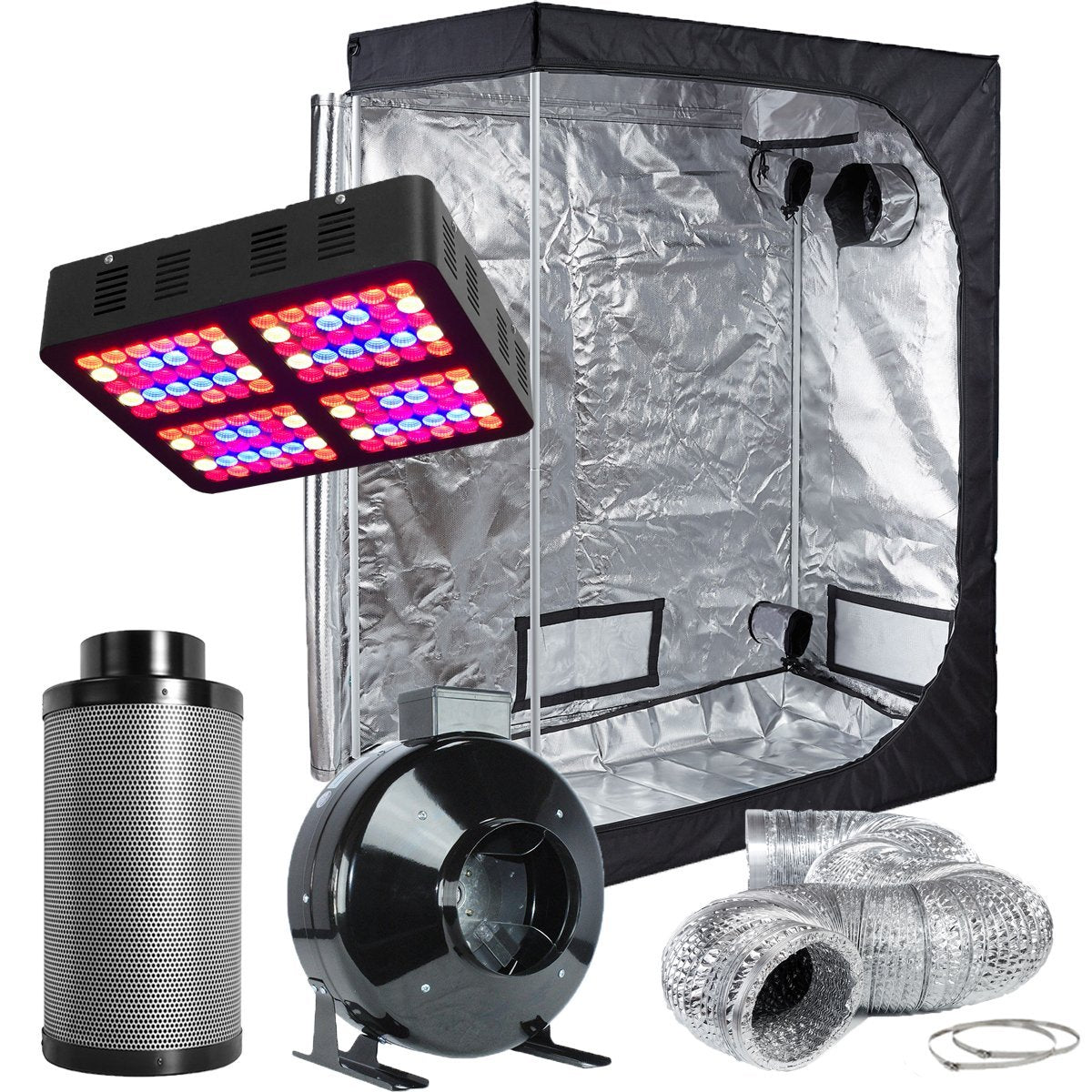 TopoLite 48X24X60 Led Grow Tent Kit