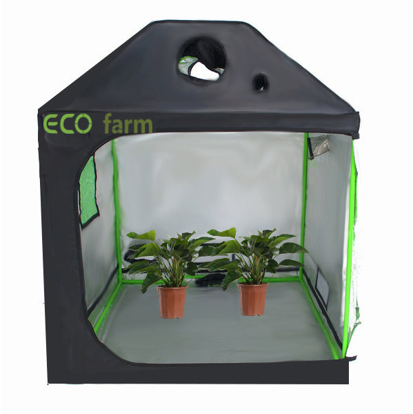 ECO Farm 5*5FT(60*60*72inch) Grow Tents - Roof Style-growpackage.com