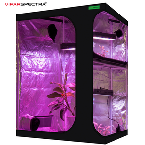 VIPARSPECTRA 60"x48"x80" Reflective 600D Mylar 2-in-1 Grow Tent