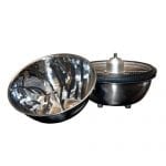 DL Wholesale Twisted Trimmers 16" Metal Top Bowl Trimmer