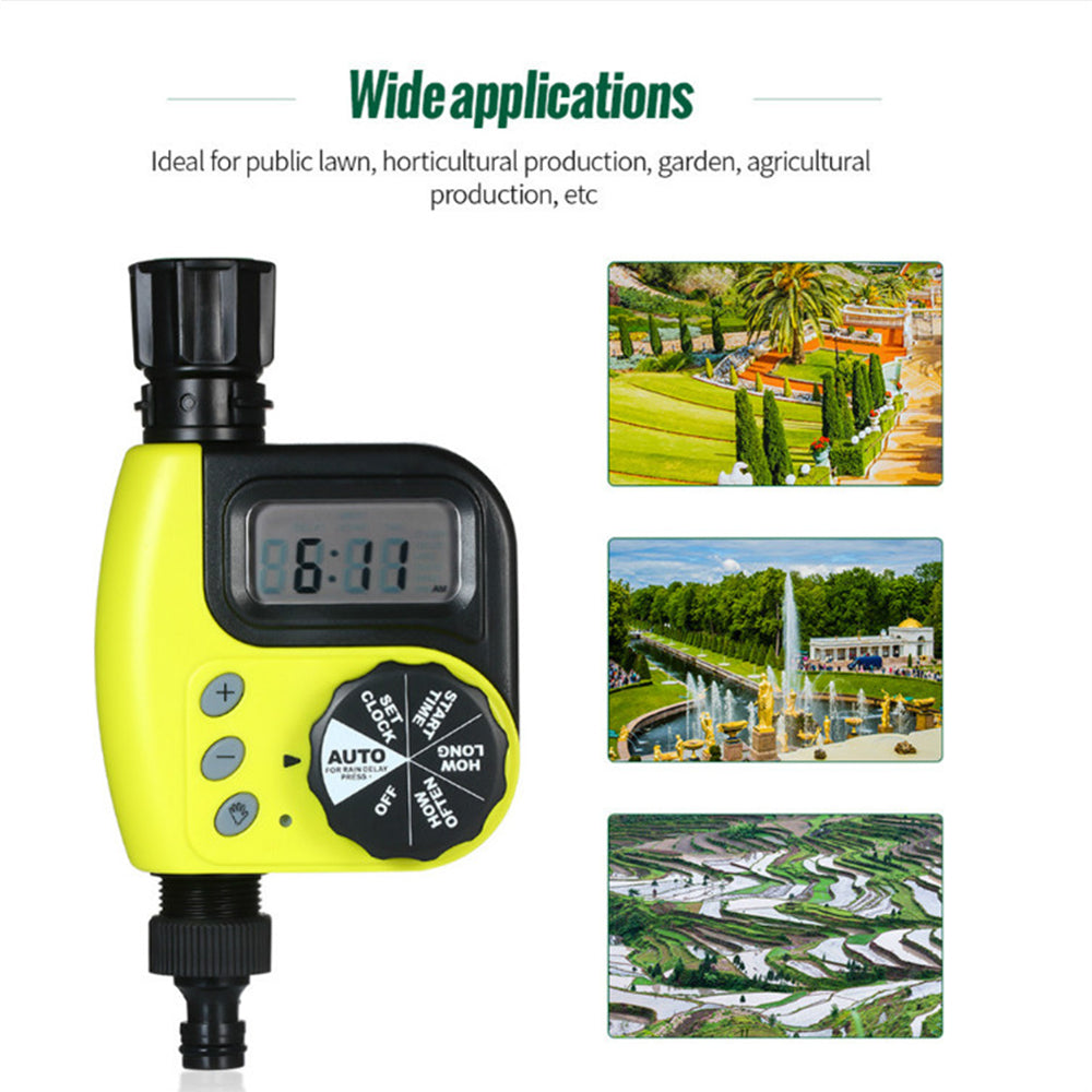 ECO Farm Automatic Digital Electronic Irrigation System Garden Water Timer