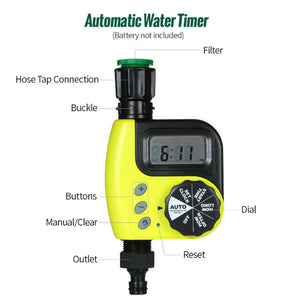 ECO Farm Automatic Digital Electronic Irrigation System Garden Water Timer