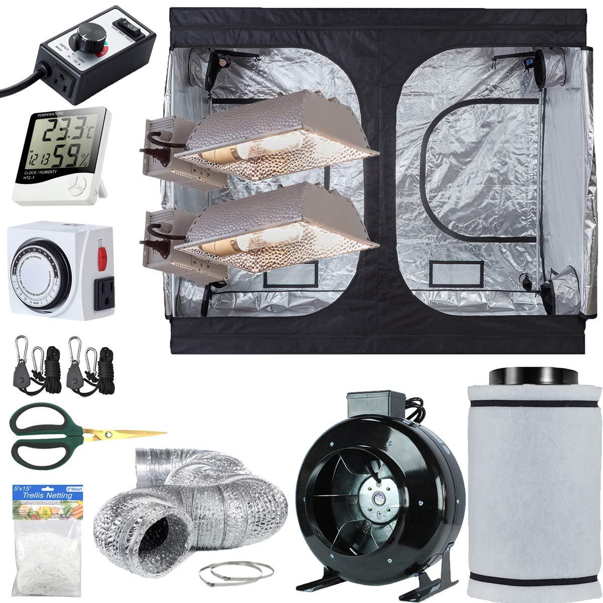 TopoLite 120X60X80 Led Grow Tent Kit