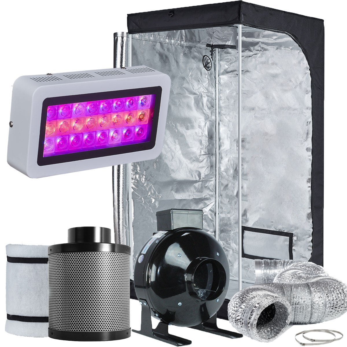 TopoLite 32X32X63 Led Grow Tent Kit