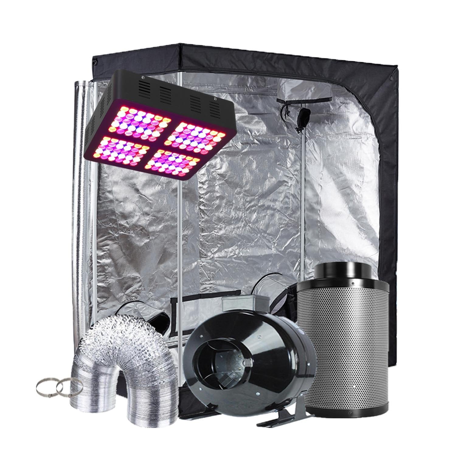 TopoGrow 48X24X60 LED Grow Tent Kits