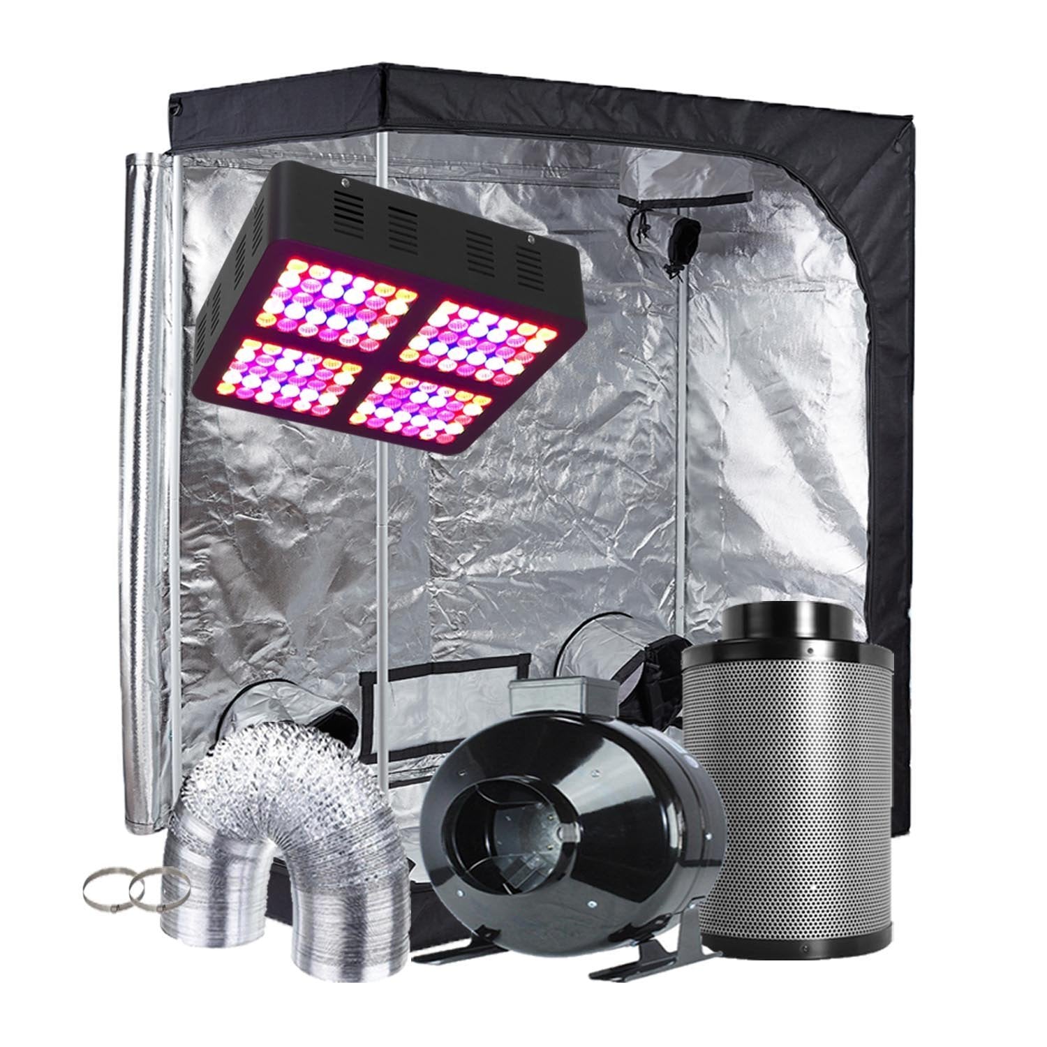 TopoGrow 60X32X80 LED Grow Tent Kits