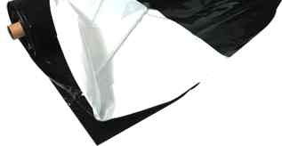 ECO Farm Black/White Poly Panda Film-growpackage.com