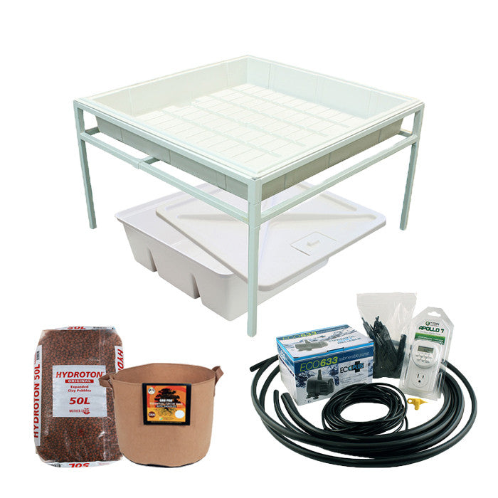 Botanicare 3' X 3' Hydroponic Drip System Flood Table Kit