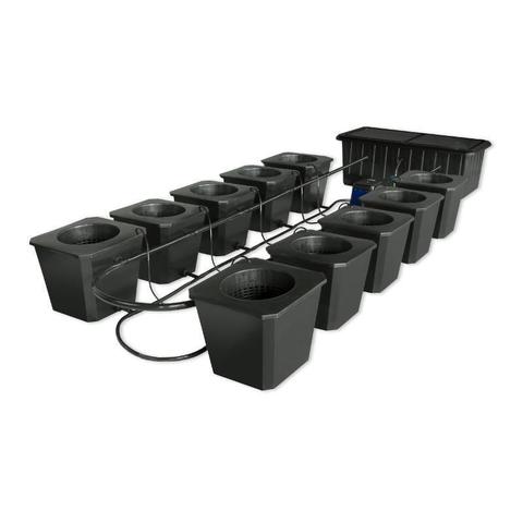 SuperCloset Bubble Flow Buckets Hydroponic Grow System-growpackage.com
