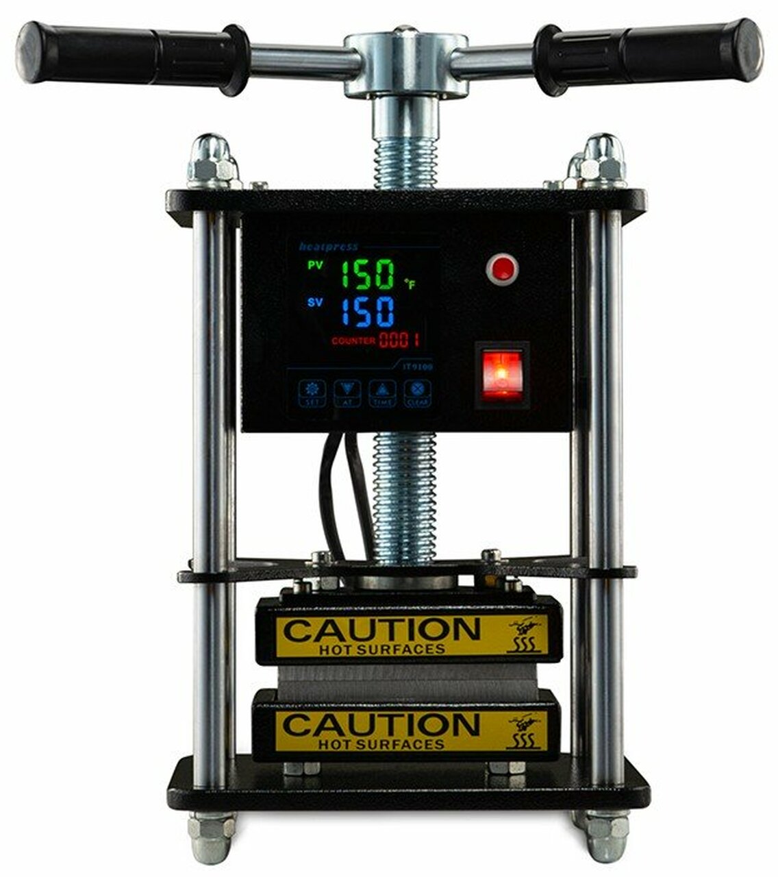 BVV Rosin Twist Press - Dual Heat with Touch Screen Controller