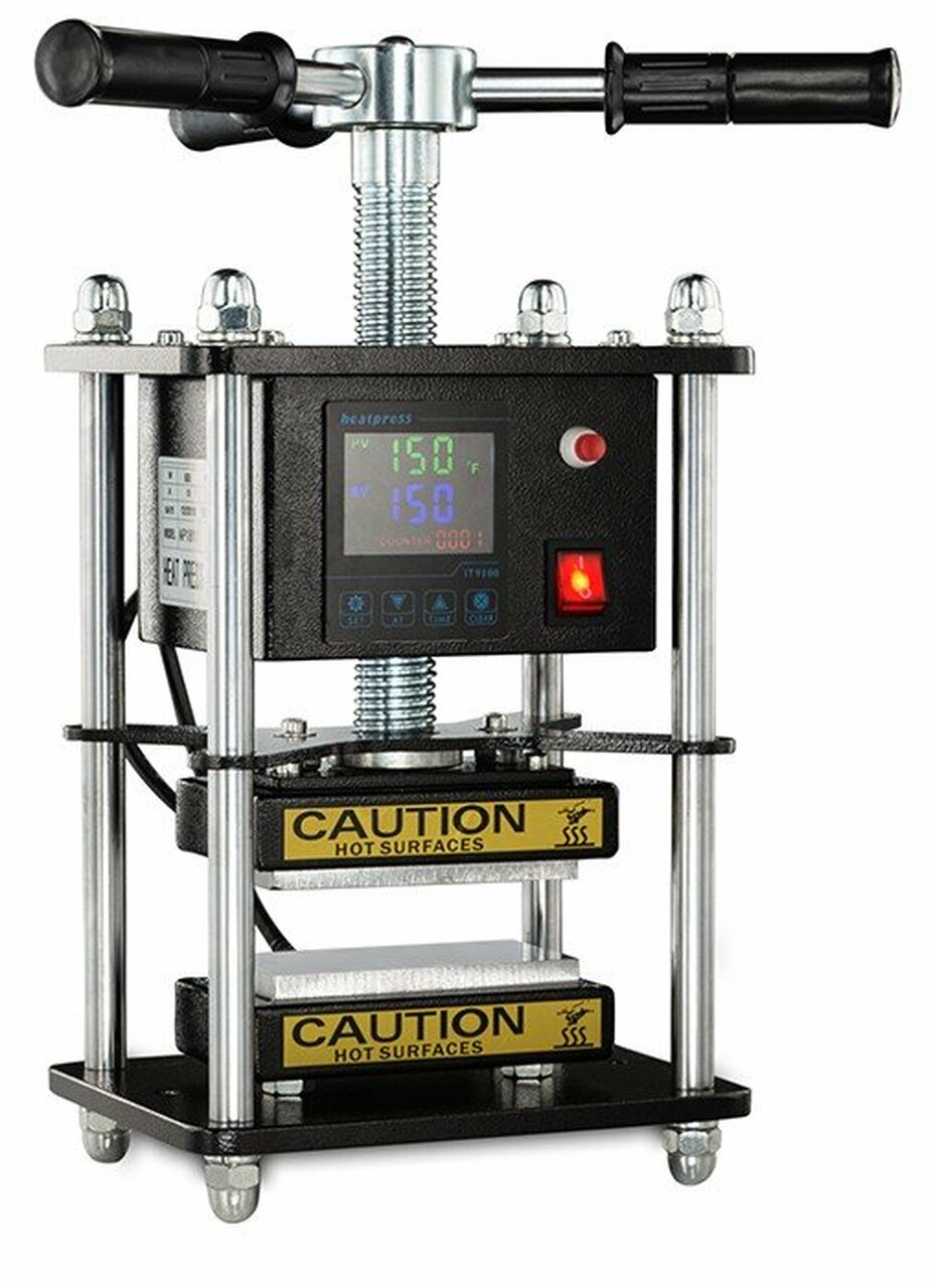 BVV Rosin Twist Press - Dual Heat with Touch Screen Controller