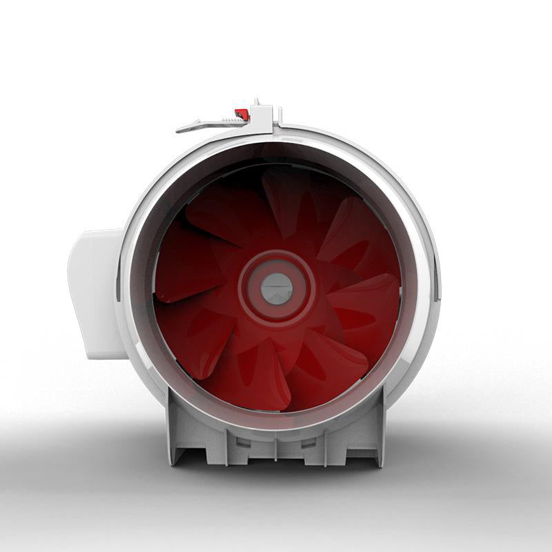 ECO Farm 4"/6"/8"Ventilation Exhaust In-line Fan （White）-growpackage.com