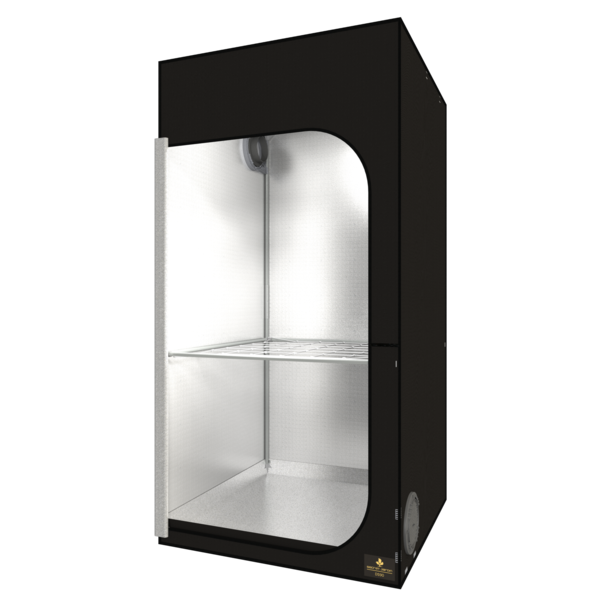 Secret Jardin DS90 Dark Street 3ft x 3ft x 5ft7inch Tent For Growing Plants Indoors