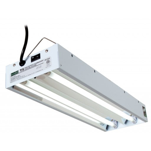 EnviroGro T5 2FT 2 Tube Fixture w/bulbs