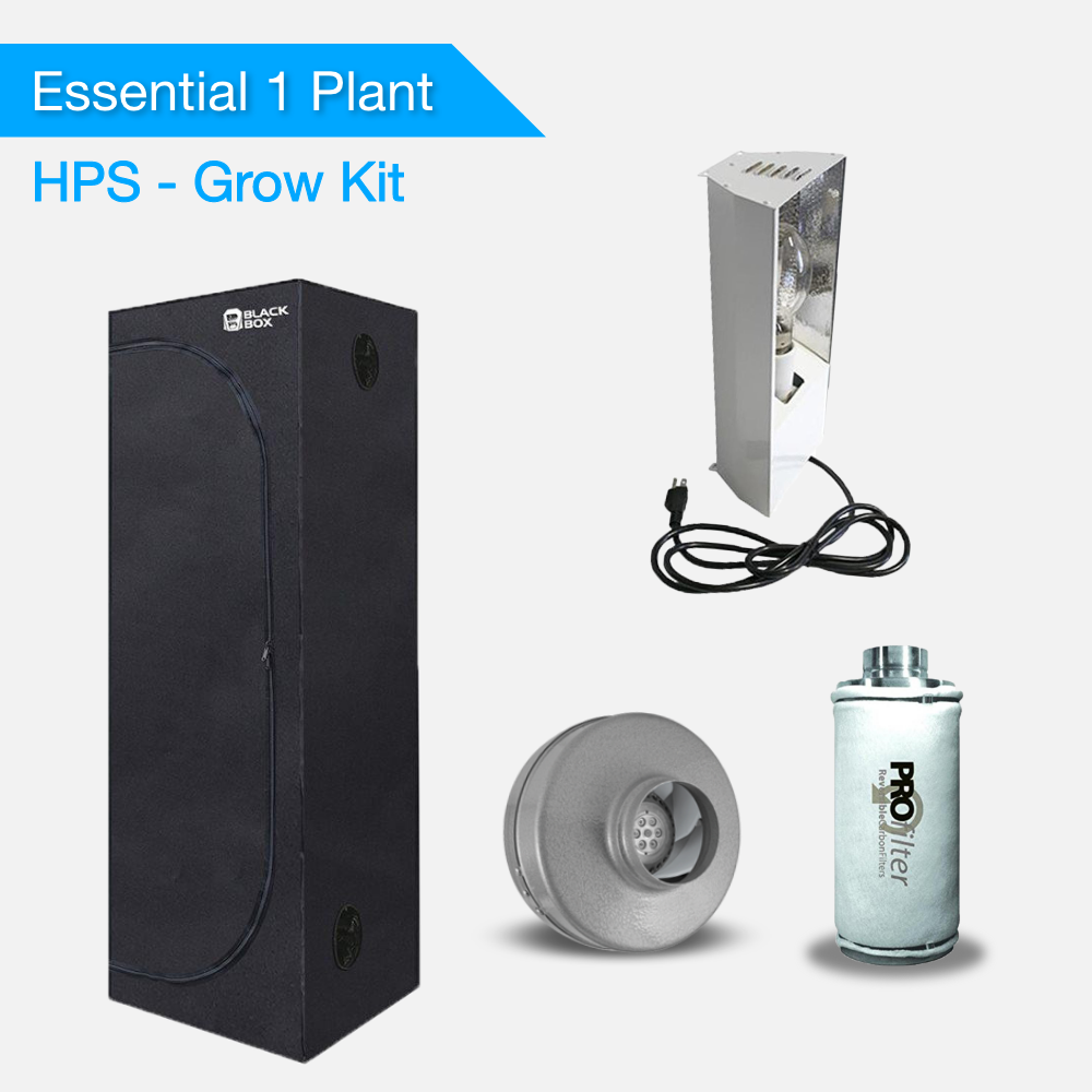 Essential 1 Plant Grow Kits - HPS Grow Lights