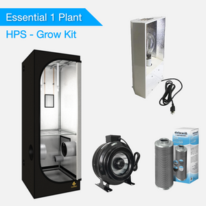 Essential 1 Plant Grow Kits - HPS Grow Lights