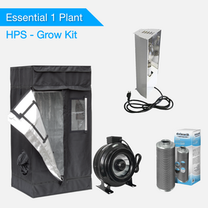 Essential 1 Plant Grow Kits - HPS Grow Lights