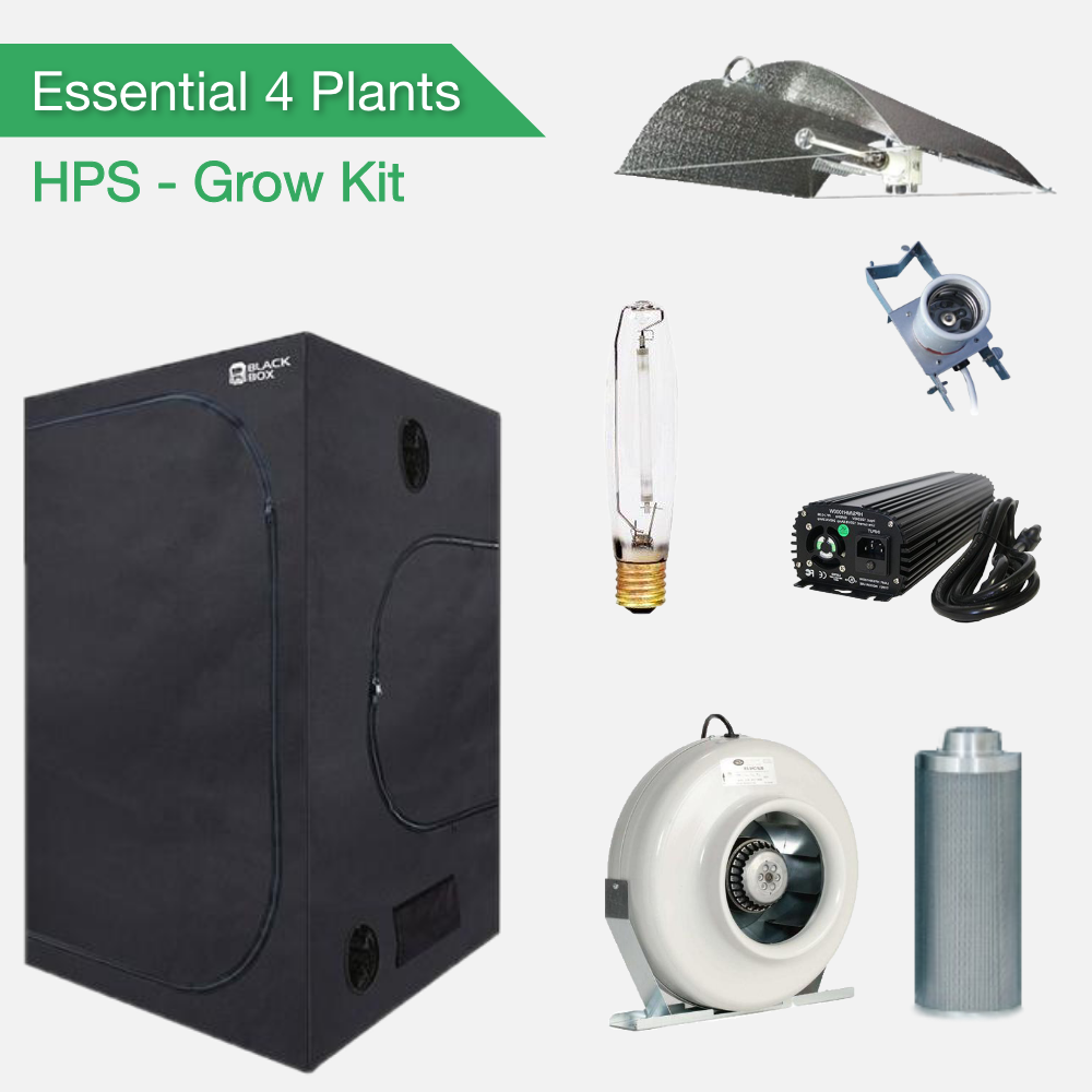 Essential 4 Plants Grow Kit - HPS