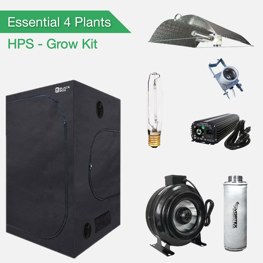 Essential 4 Plants Grow Kit - HPS