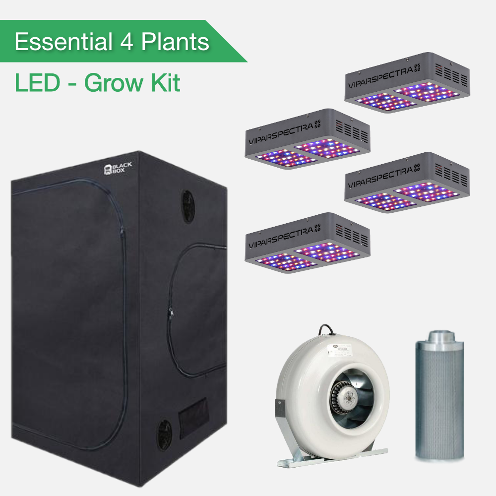 Essential 4 Plants Grow Kit - LED
