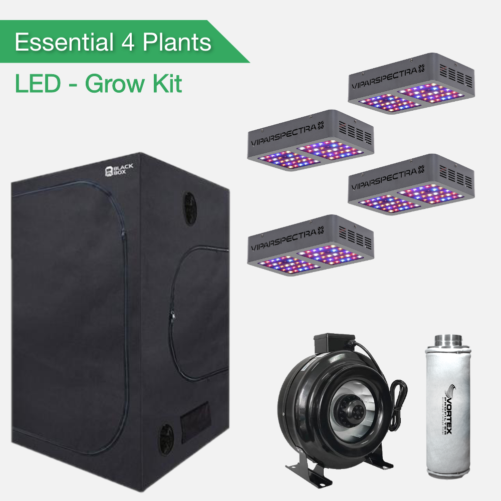 Essential 4 Plants Grow Kit - LED
