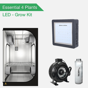 Essential 4 Plants Grow Kit - LED