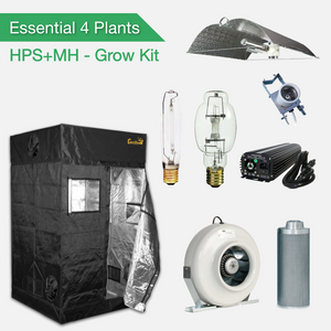 Essential 4 Plants Grow Kit - HPS