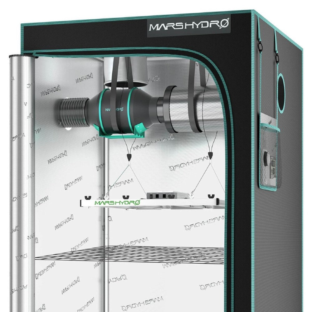 Mars Hydro FC-E 3000 & 3'x3' Complete Grow Tent Kit