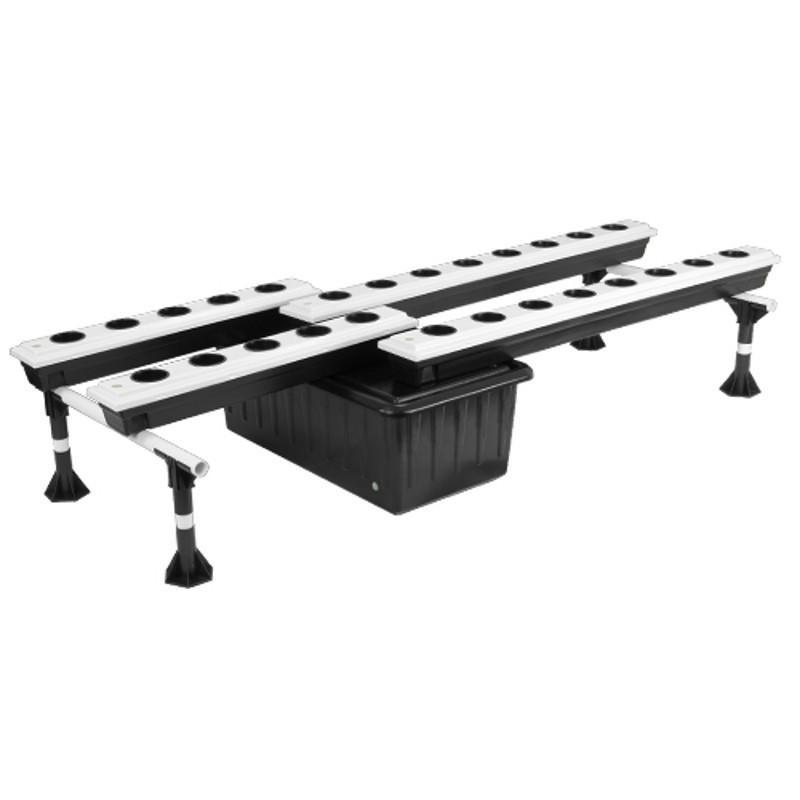 Supercloset 26-Site Super Flow Hydroponic Grow System - LED Grow Lights Depot