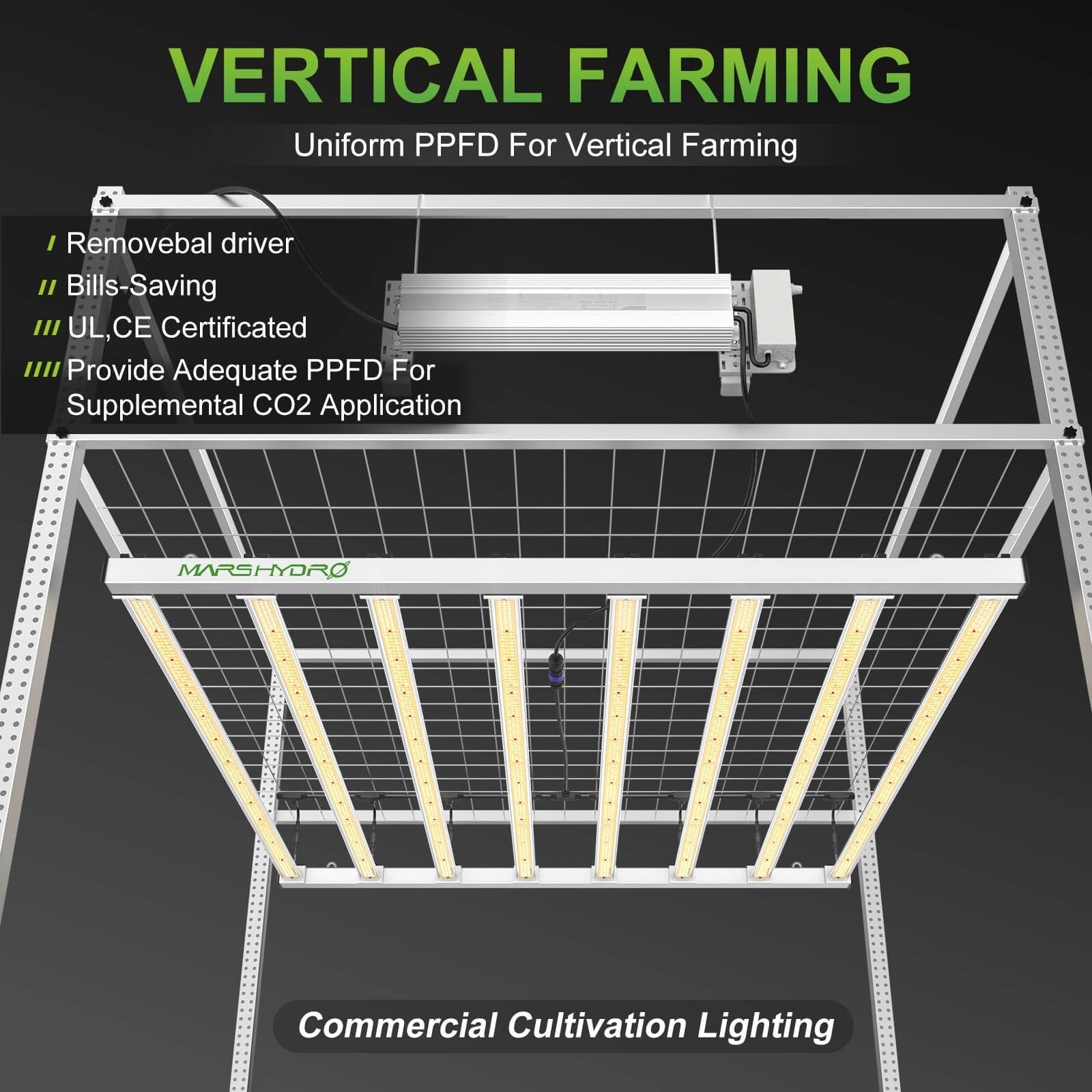 NEW- MARS HYDRO FC-E8000 800W Commercial LED Grow Light
