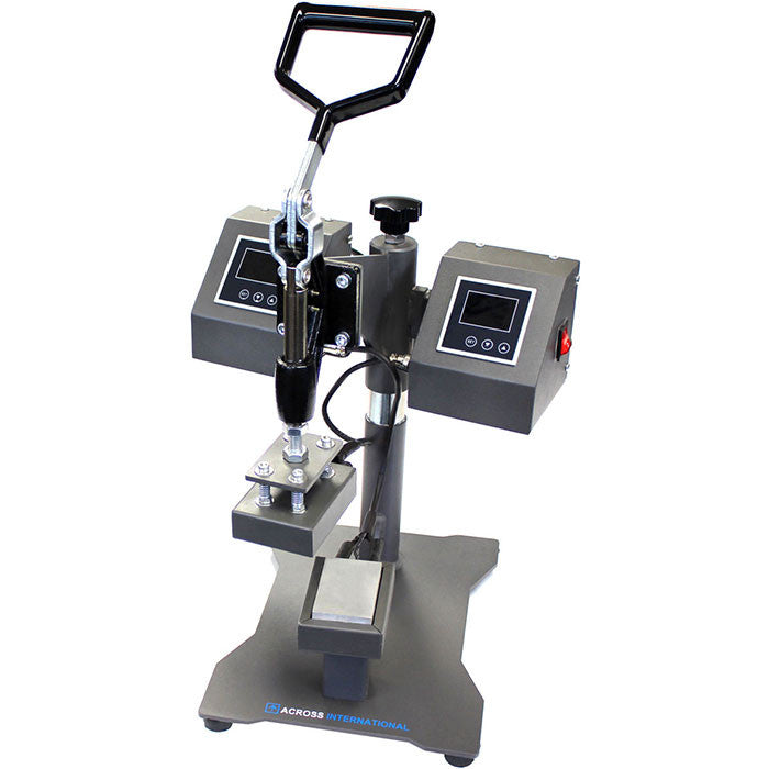 Across International 1/2 Ton Swing-Away Manual Rosin Press with Dual 3" x 2" Heating Platens