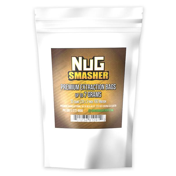 NugSmasher Premium Extraction Rosin Bags - Pack of 12 (37u, 90u, 120u, 160u)
