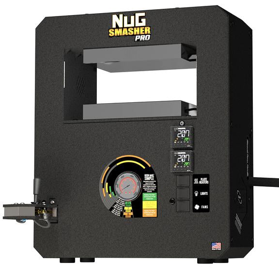 NugSmasher Pro Touch 20 Ton Manual/Pneumatic Rosin Press