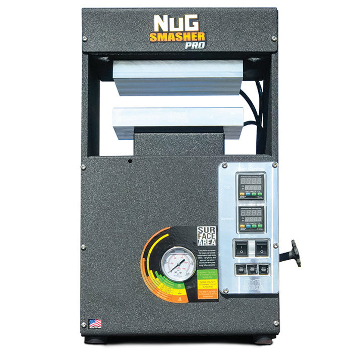 NugSmasher PRO 20 Ton Pneumatic/Manual Rosin Press Kit