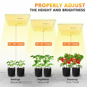 Bloom Plus BP 4000W Full Spectrum LED Grow Light for Indoor Plants