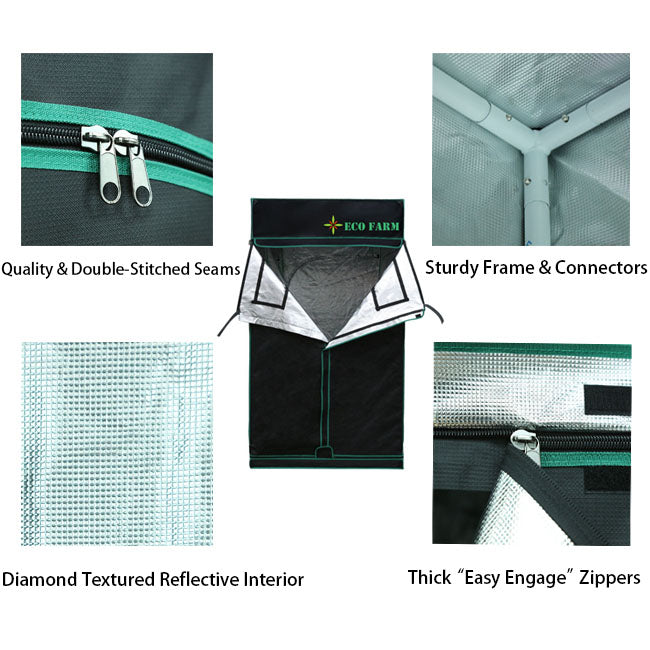 ECO Farm 5'*5' Grow Tent-growpackage.com
