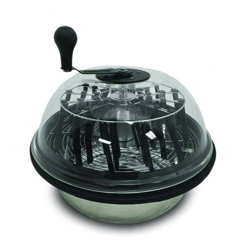 DL Wholesale Twisted Trimmers 18" Clear Top Bowl Trimmer