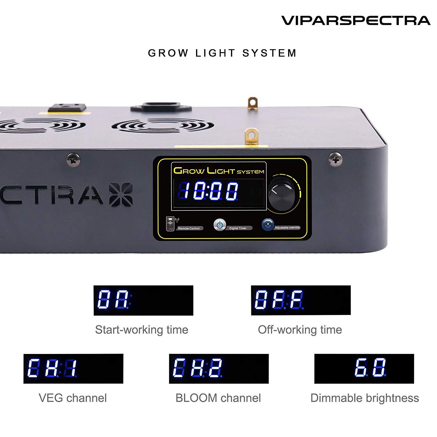 VIPARSPECTRA 300/450/600/900/1200/1350W LED Grow Light